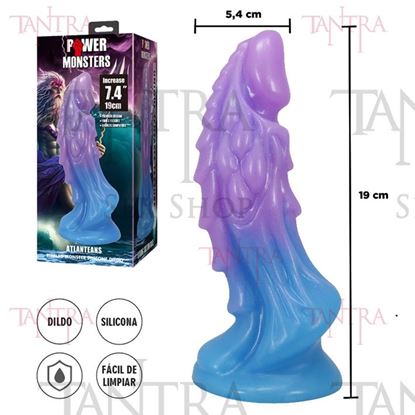 Monster dildo de silicona con sopapa